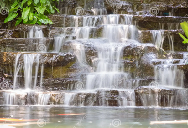 Taman Batu Koral dan Air Terjun Buatan